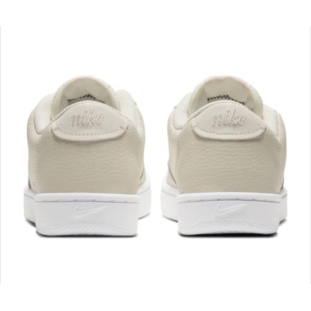 Nike Womens Court Vintage Premium Tennis Sneakers Sz 10 Pale Ivory/Washed Coral - Picture 5 of 8